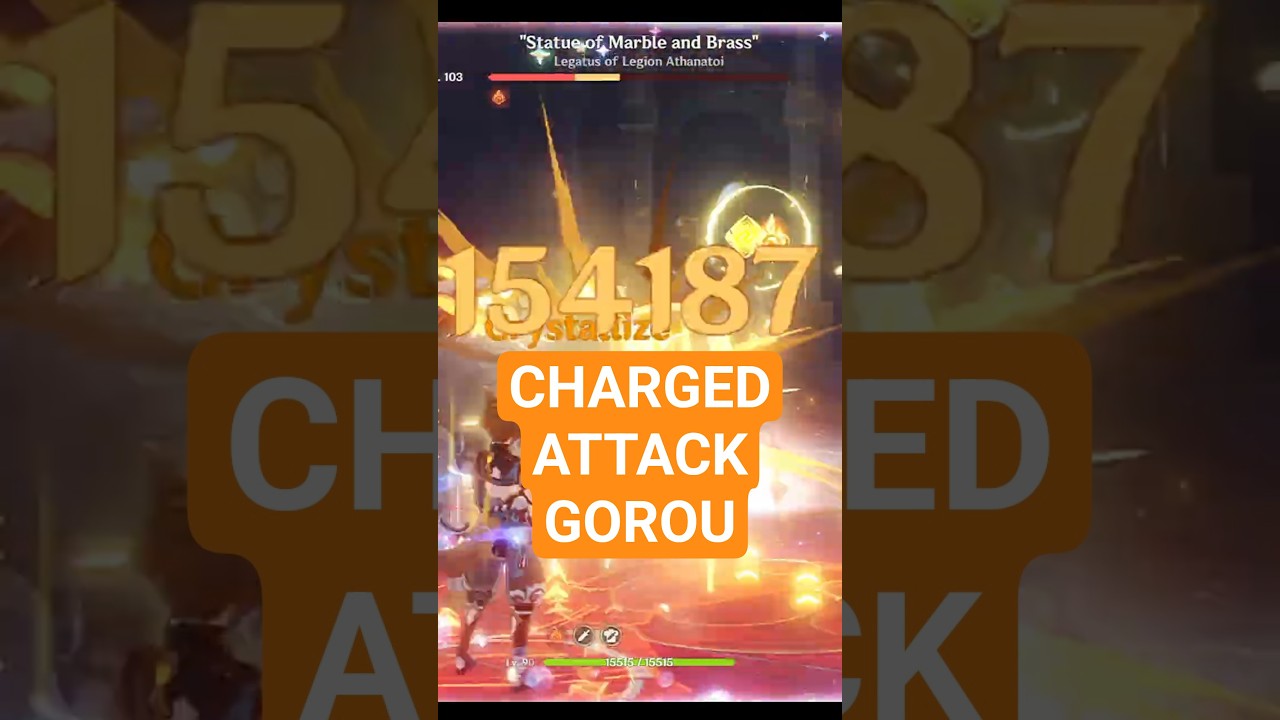 Charged Attack Gorou