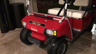 Golf cart motor upgrade!Part1 VLOG#11