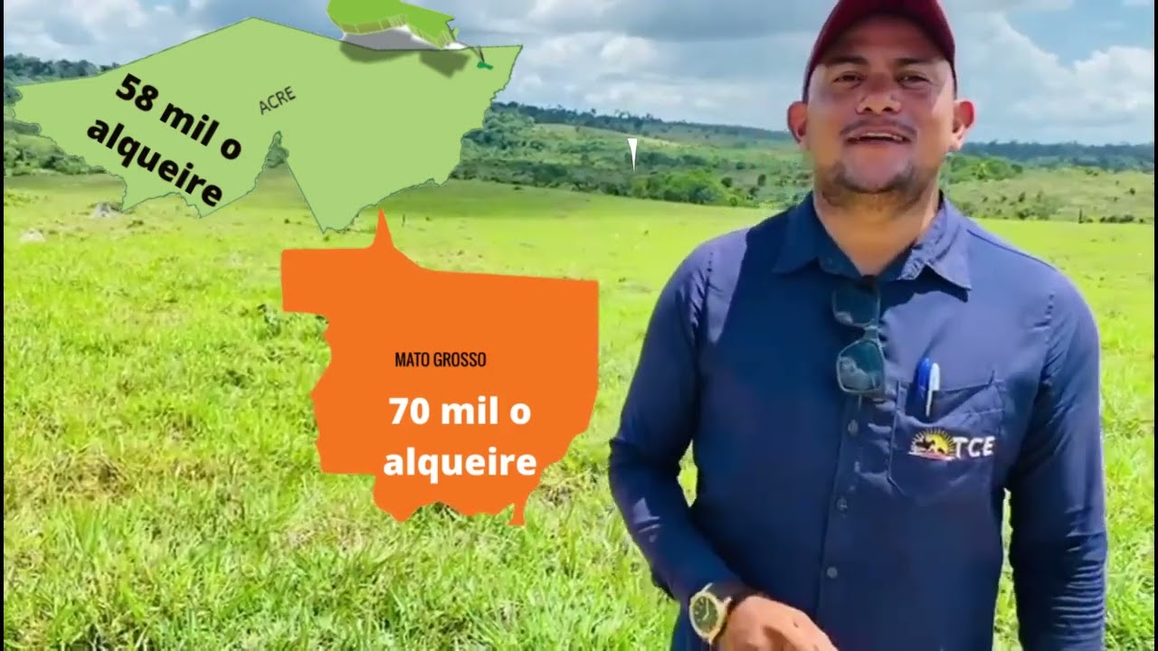 Linda fazenda no estado do Pará