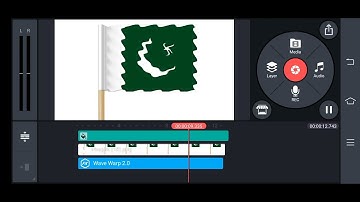 23 March Waving flag in KineMaster