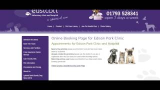 Famous Eastcott Vets Online Booking Tutorial Complete Version Profile