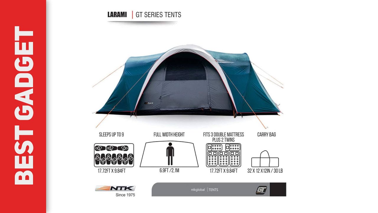 NTK LARAMI GT 10 Person Tent Review