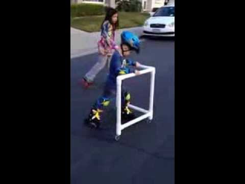 Diy Ice Skating Trainer Pvc Skate Trainer Diy Ice Skating Aid