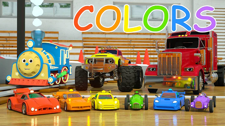 Learn Colors and Race Cars with Max, Bill and Pete the Truck - TOYS (Colors and Toys for Toddlers) - DayDayNews