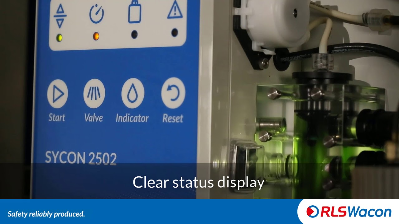 Online analyzer SYCON 2502 (english version)