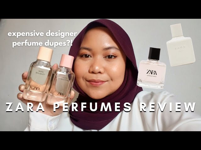 ZARA PERFUMES REVIEW wonder rose, femme, nude bouquet, fields at nightfall, ENGLISH