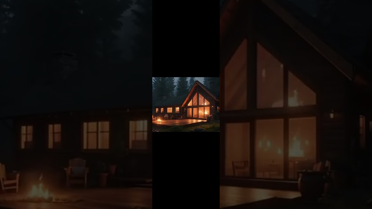 Cabin In The Woods- Nature Sounds Relaxing Vibes