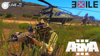 LIVE: Arma 3 EXILE MP Co-Op (Our First Mission Together)