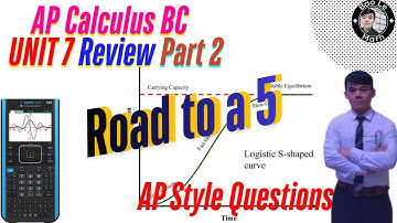AP Calculus BC | Unit 7 Review | Part 2 | Euler’s Method & Logistic Models