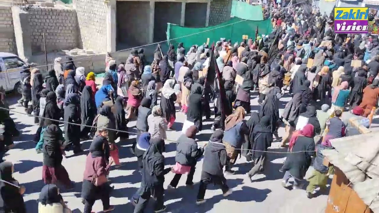 Women  Mourn Death of Ayatollah Ali Khamenei Leh.01.03.2026