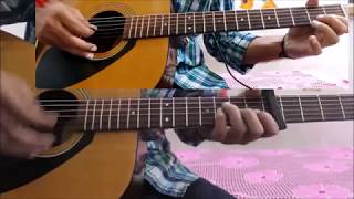Video thumbnail of "Udaarian - Satinder Sartaaj - Punjabi Song - Guitar Cover Lesson Chords easy"