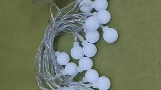 Lampu Tumbrl LED Waterproof Bola 3m 20led 2mode