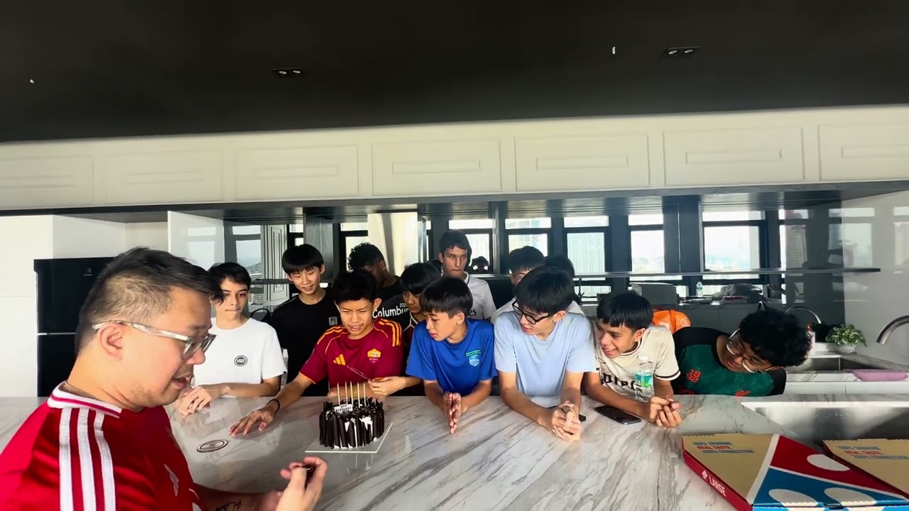 Happy Birthday Boys in Football Jersey…Evan’s Birthday…