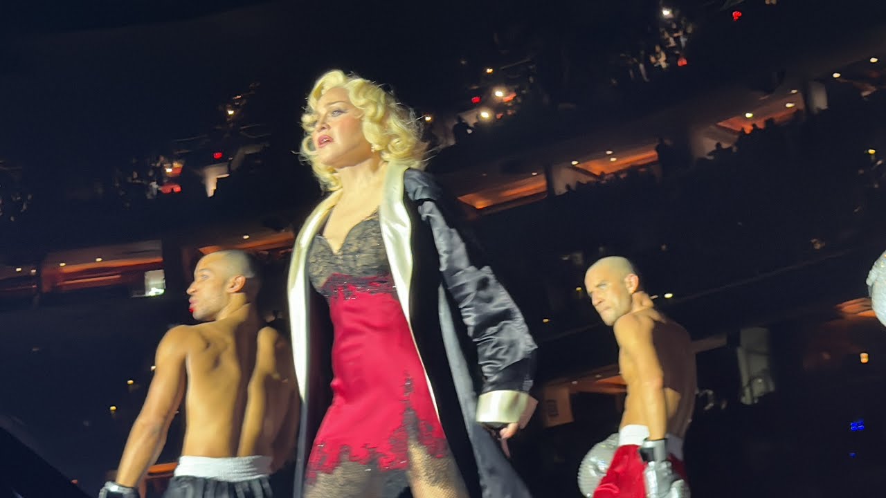 Madonna - Erotica - Celebration Tour Washington DC 12/19/23 - YouTube