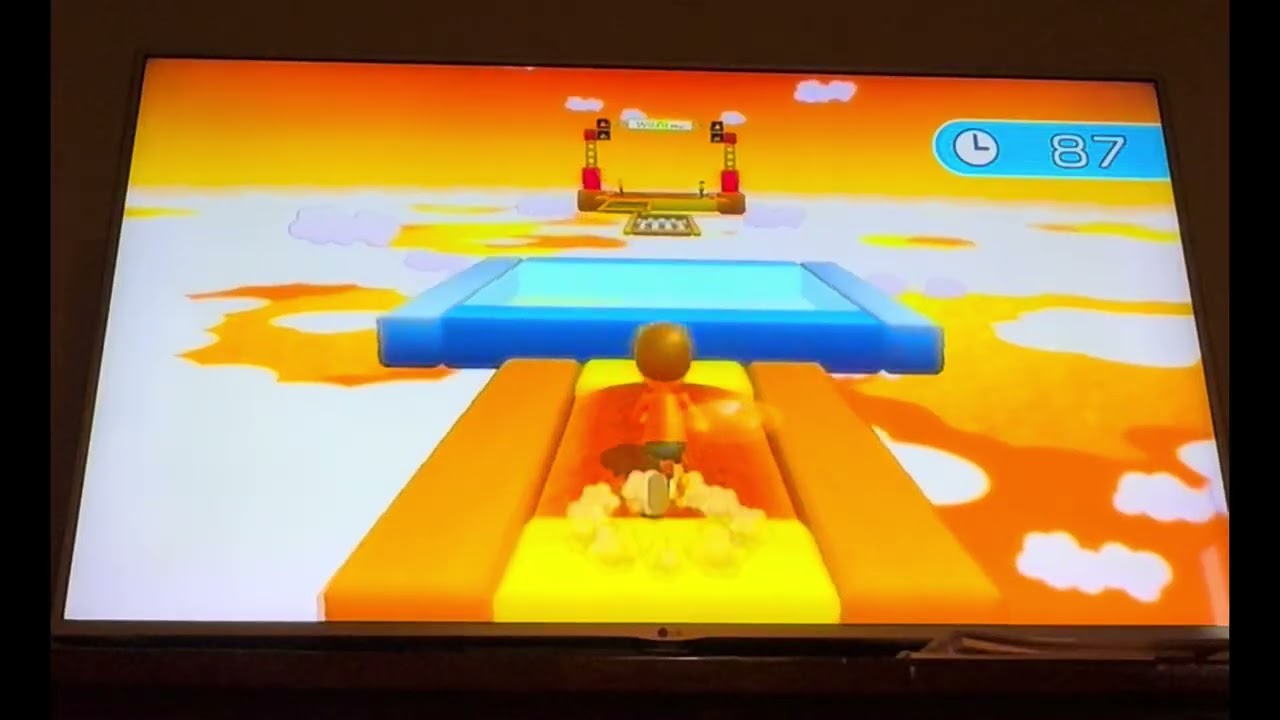 Wii Fit Plus obstacle course ￼