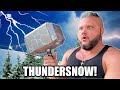 ⚡️ THUNDERSNOW!! TRAVELING to BROKEN BOW DURING AN ICE STORM!