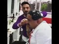 حلاق بيتخانق مع الزبون كوميديا حلاقين