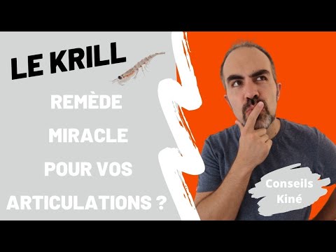 Vidéo: L'astaxanthine est-elle de l'huile de krill ?