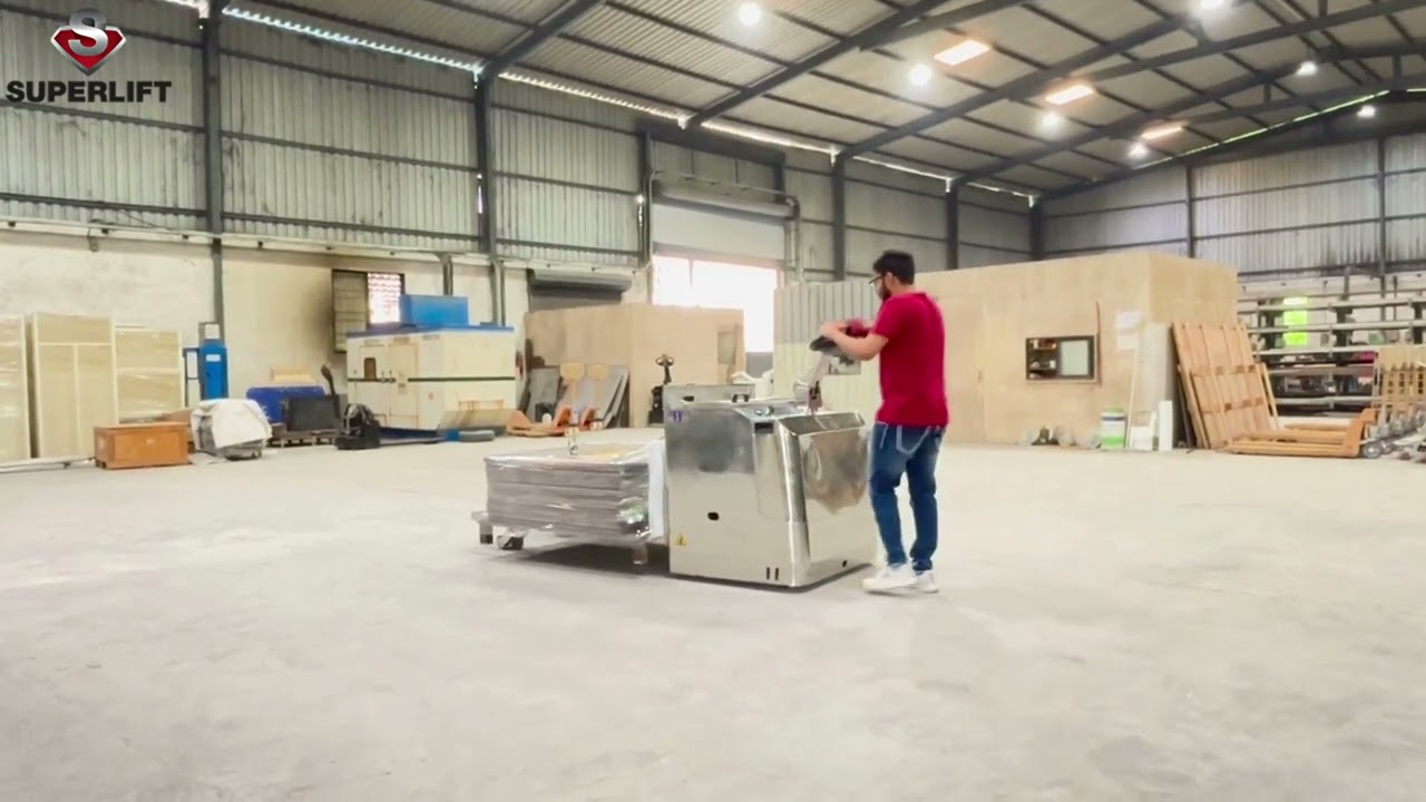 Superlift Tank Mover 10000lbs Powered Pallet Truck