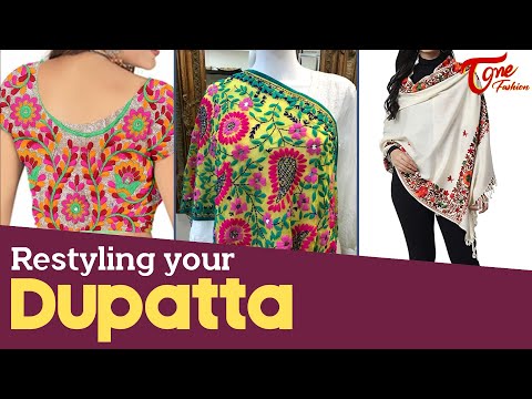Restyling Your Dupatta | Tone Fashion