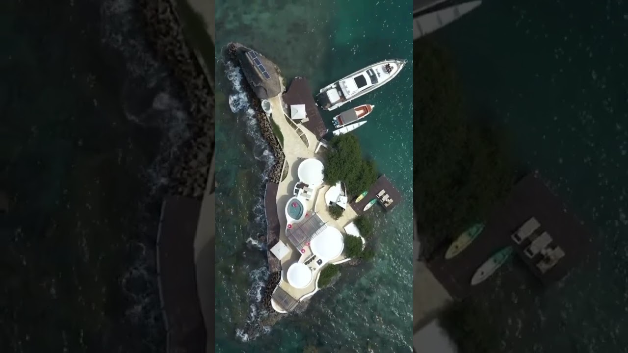 Isla Pelicano, a private island in Colombia