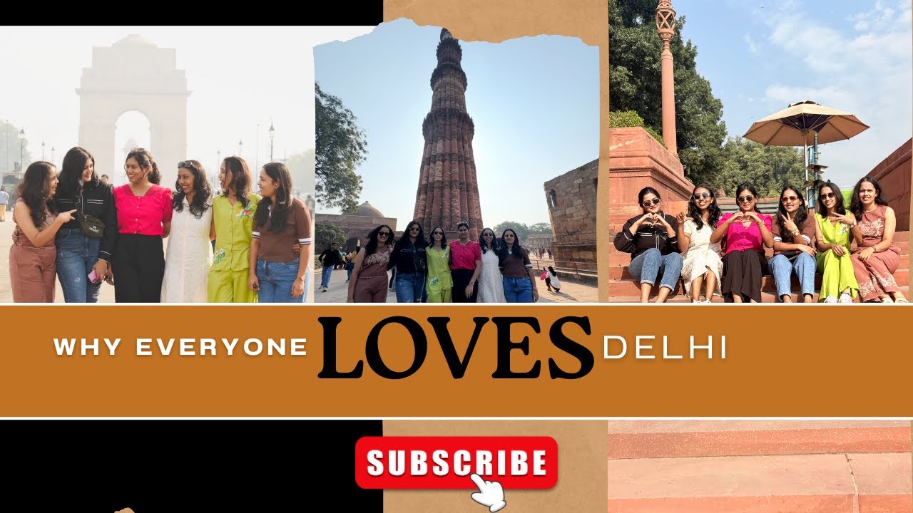 Why Everyone Loves Delhi 🏛️😍🫶 | Best Places to Visit in Delhi | Travel Vlog India 