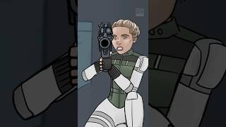 Black Widow Hishe - Jailbreak Scene