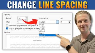 How To Change Line Spacing in Microsoft Word