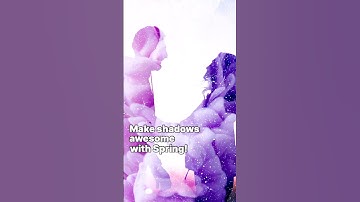 #shadow #dancing with #blendingmodes and #springvideoapp