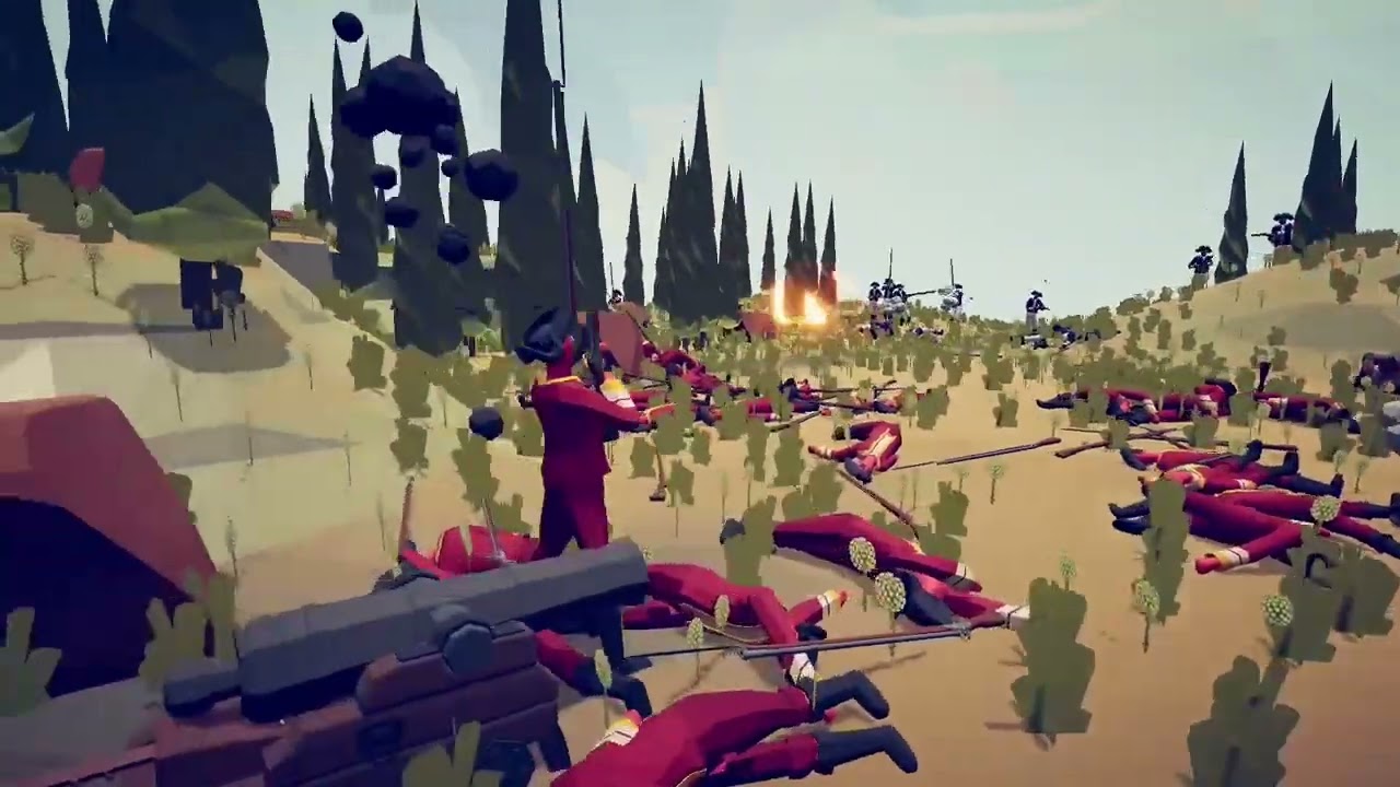 The revolutionary war but in TABS (full video)