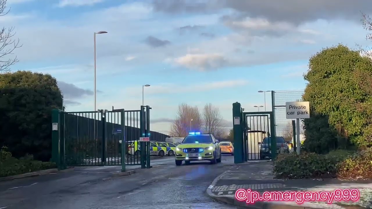 *Brand New!* 2022 Volvo V90 Cheshire roads and crime team responding from blacon police station!