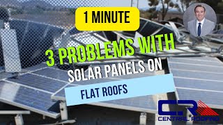 3 Problems With Solar Panels on Flat Roofs