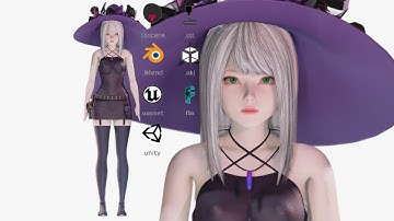 halloween costumes 001 - Rig - Unreal - Unity - Blender - Animated - Realistic - link in description