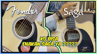 Gitar Akustik Elektrik Gitar SAGA SF700E PRO SF700 E PRO Fishman