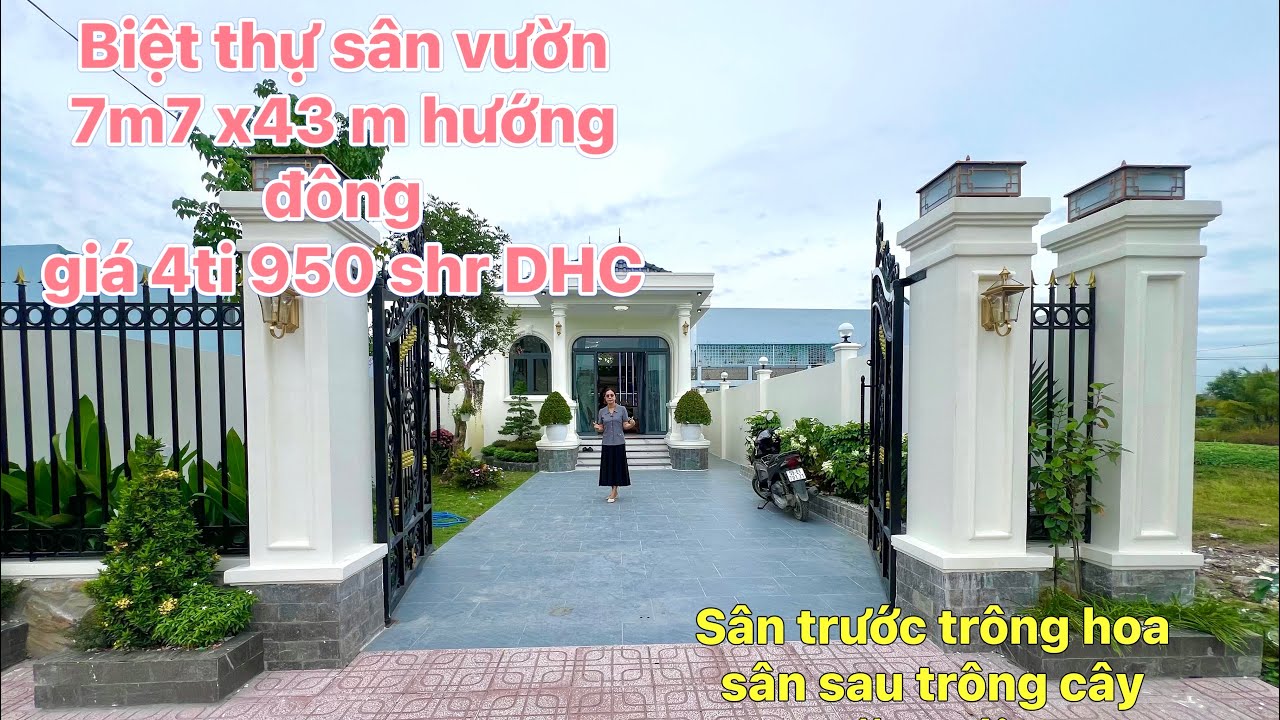 Biệt thự sân vườn xem là ghiền giá 4 tỏi 950 shr DHC @nhabinhchanhgiarekimthuy @nhadatminhthi 