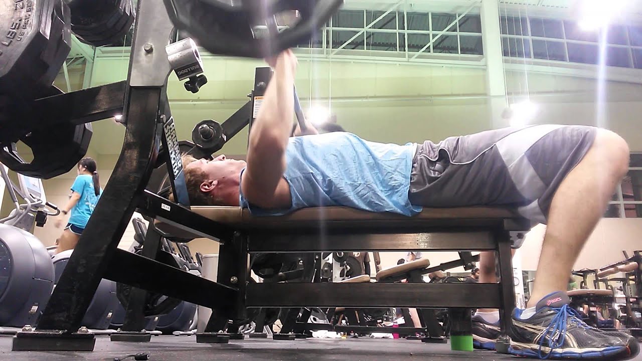 6 @ 185 Bench Press - YouTube