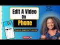 How to Edit Aesthetic Videos on Phone (CapCut Tutorial for Beginners | Morning Vibes)