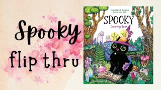 Spooky by Sara Szewczyk - Adult Coloring