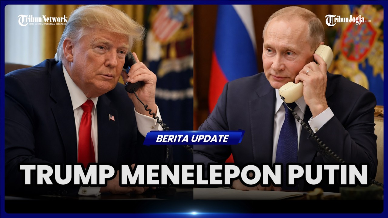 DIALOG SELAMA 1 JAM, PUTIN INGATKAN TRUMP SOAL DAMPAK EKONOMI YANG MENGERIKAN