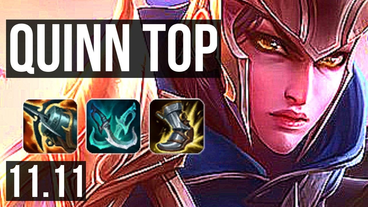QUINN vs ZAC (TOP) | 7/1/4, 1000+ games, Godlike, Rank 11 Quinn | KR Challenger | v11.11