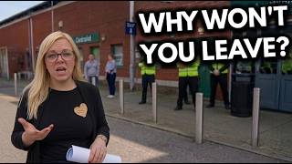 Calm Auditor Challenges UK Security Staff in Tense Rights-Based Encounter