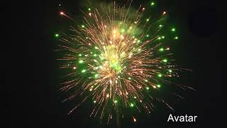 Evolution Fireworks   Avatar    72 shot  30mm  Compound