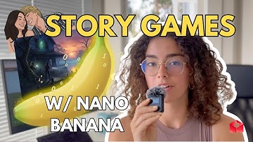 AI Makes a Narrative Game (NanoBanana, GPT-5, Veo-3, Rosebud)
