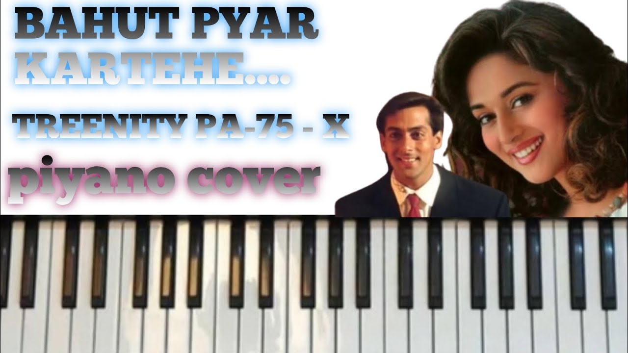 Bahut pyar karte he tumko  |  piano tutorial  |  piano cover  |  SAAJAN