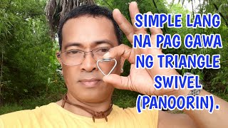How To Make Triangle Shape Swivel.
