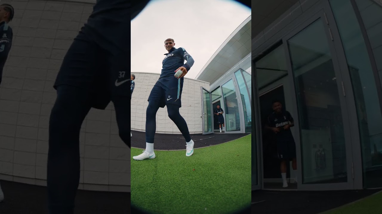 From boot room to pitch ➡️