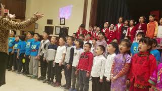 20181219－合唱雪绒花－文城课后班圣诞party