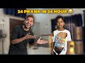 24 prank in 24 hour challenge with zeeshan 