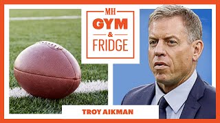 NFL Hall Of Famer Troy Aikman Shows His Gym \& Fridge | Gym \& Fridge | Men's Health