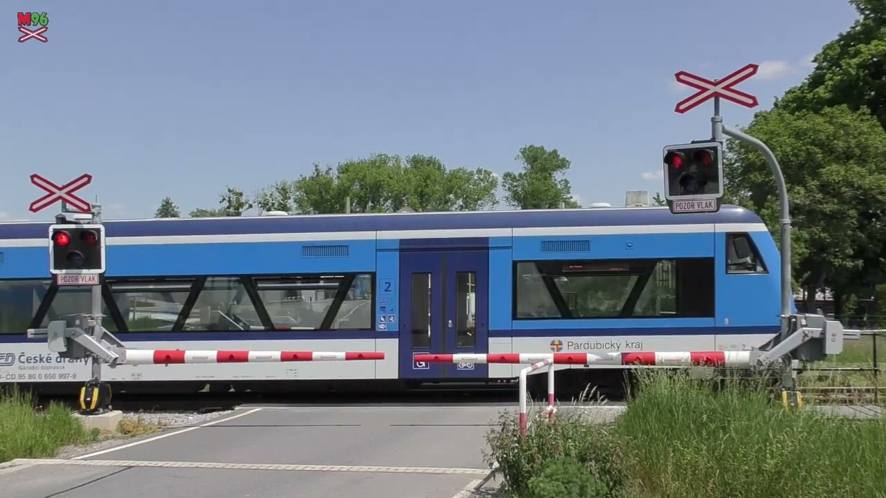 Železniční přejezd Litomyšl #2 [P5190] - 28.5.2023 / Czech railroad crossing